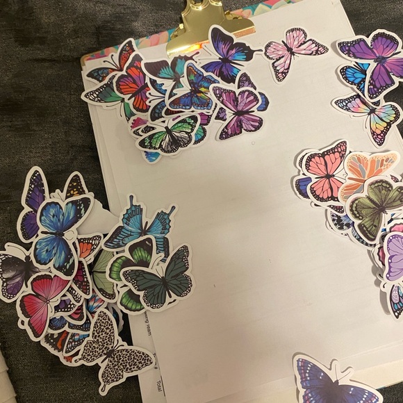 Pack of Butterfly stickers! Number varies 👁️👁️ details - Picture 3 of 8